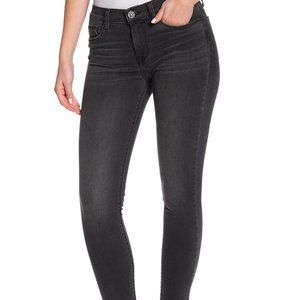 Hudson Midrise Natalie Super Skinny Ankle Jeans